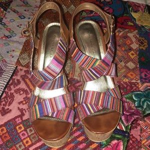 Multicolored Cork Wedges